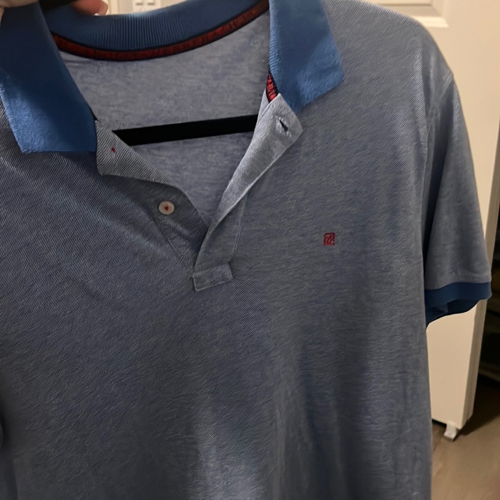 light blue ch polo